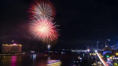 Cambodia Water Festival and Boat Racing